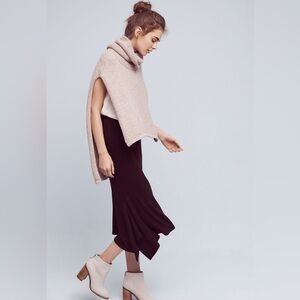 NWT dark brown ribbed skirt by Dolan Left Coast Collection from Anthropologie